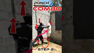 🔥 Fast Punch Combo Drill | Speed &amp; Power Training 💥#shorts
