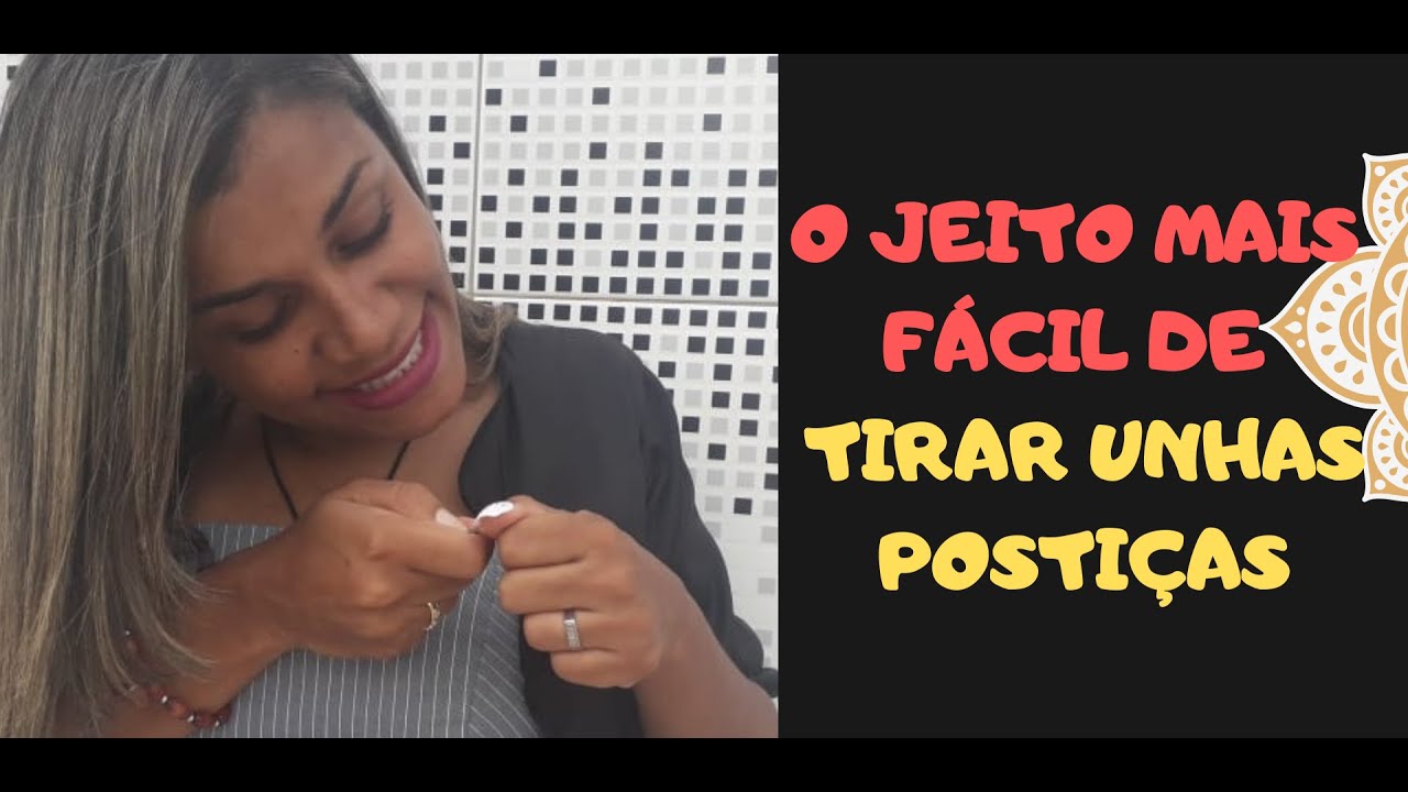 Como Tirar Unha Postica Colada Com Super Bonder