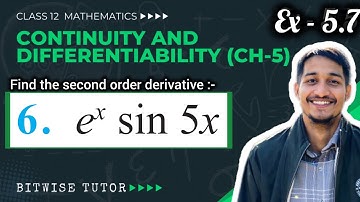 Class 12 Ex 5.7 Q6 Maths | Ex 5.7 class 12 maths q6 | Question 6 exercise 5.7 Class 12