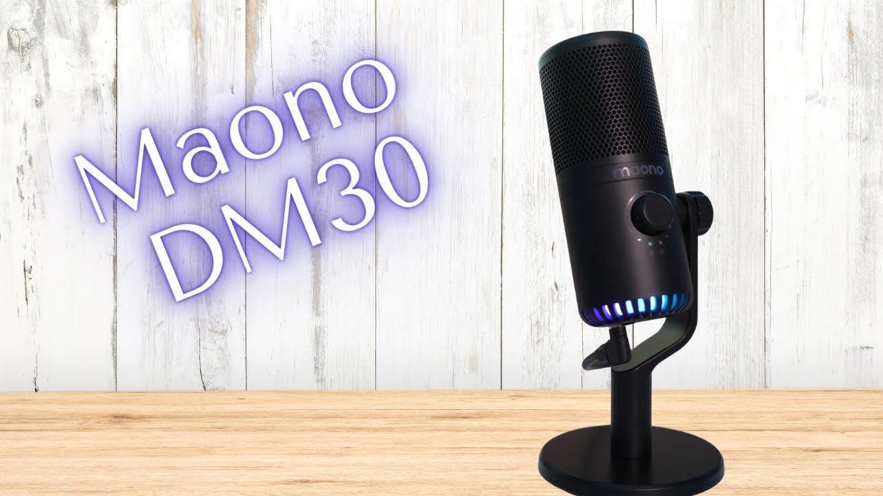 Обзор Maono DM30: Лучший бюджетный игровой RGB-микрофон?