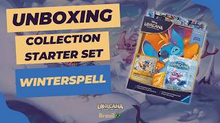DIsney Lorcana: Unboxing do "Collection Starter Set - Stitch Edition"