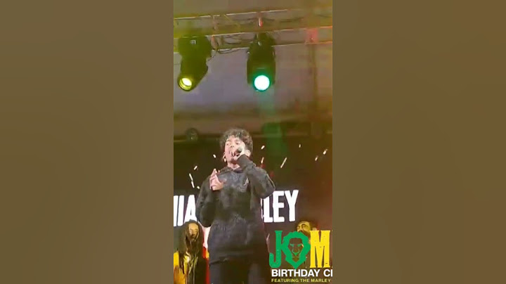 Jr Gong Marley and Son live in Living Colors performing at Jo Mersa Birthday in Jamaica 🇯🇲