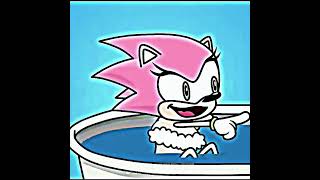 Sonic & Amy Bath Chaos 😂🛁