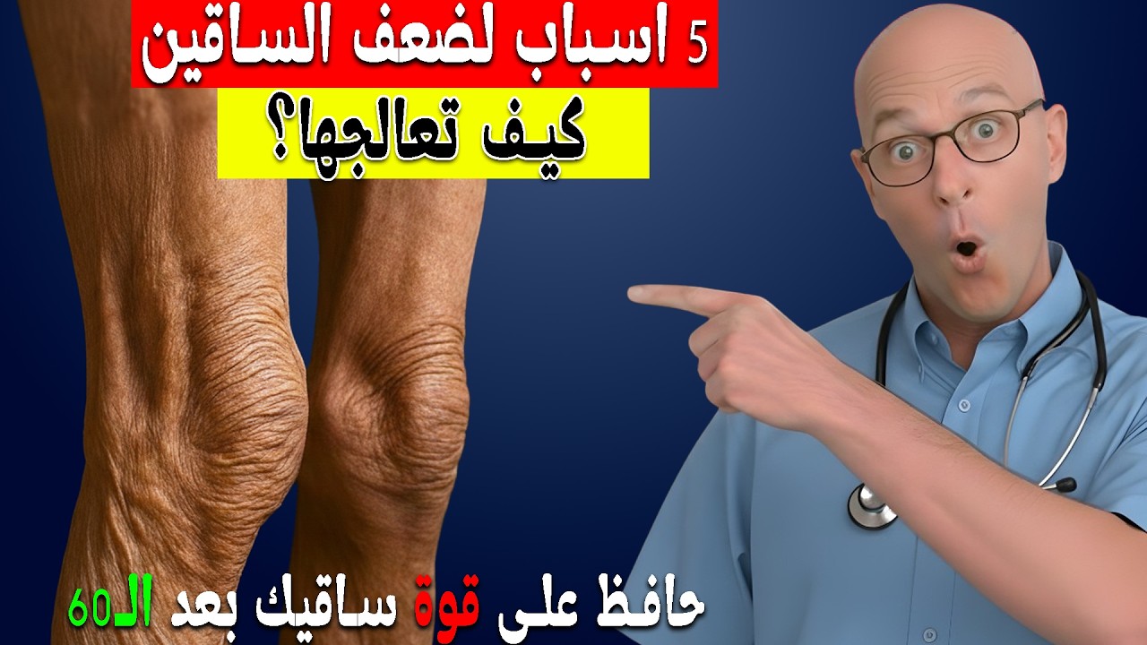 وداعاً لضعف الساقين: 5 أسباب خفية وراء ضعف الساقين وطريقة واحدة لعلاجهم جميعاً