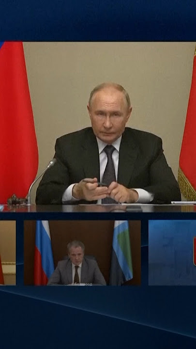 Putin Briefed on Ukraine's Capture of 28 Towns in Russia’s Kursk