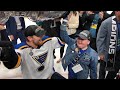 Laila Anderson and Parayko hoist the Stanley Cup