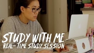 STUDY WITH ME--let&#39;s study together! | TheStrive Studies! (no music)