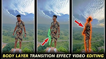 Body Layar Video Editing | Body Glowing Effect Video Editing | Body Glowing Animation Video Editing