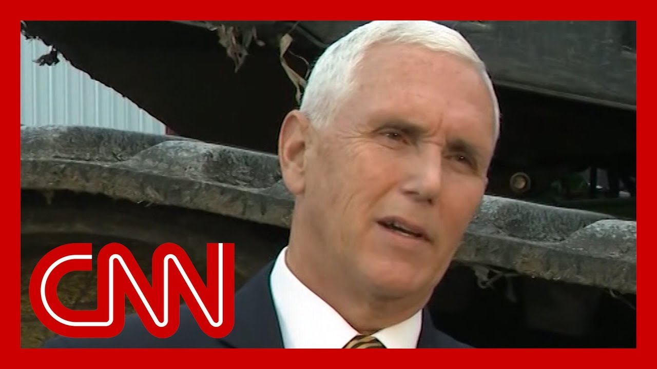 Mike Pence's Ukraine denial stuns Anderson Cooper