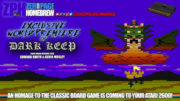 Dark Keep (Exclusive World Premiere): Atari 2600 Homebrew