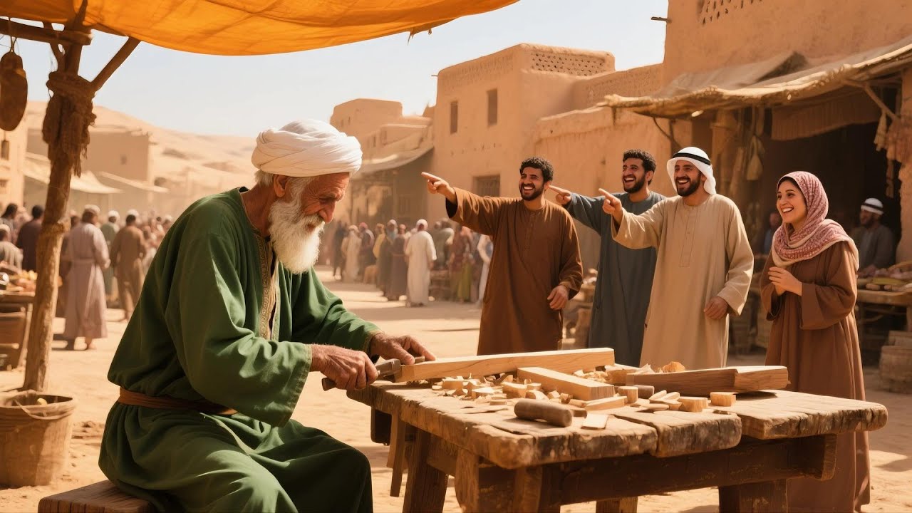 قصه النجار الفقير الذي سخر منه الجميع ففاجأه الله بشيئ لا يصدق قصة مثيره