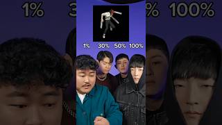 1%vs30%vs50%vs100% challange #beatbox #tiktok