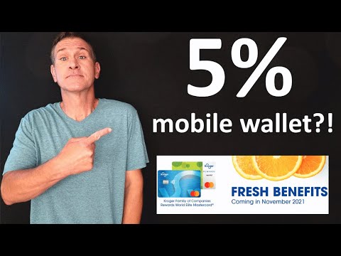 5% Cash Back on Mobile Wallet Purchases from the Kroger Credit Card??? (It will soon be true.)