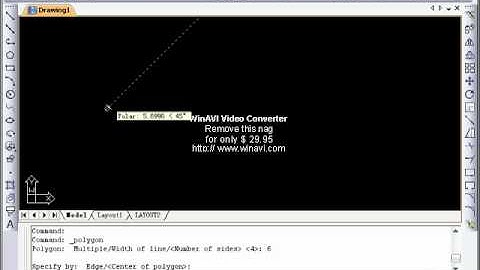 Creating Polygon in ZWCAD