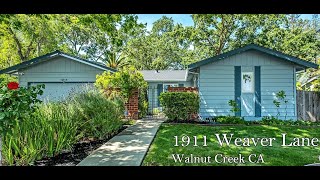 1911 Weaver Ln, Walnut Creek, $1,262,000 Sold in 2022