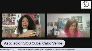 Maritza Rosabal _ Activismo en Cabo Verde _ Asociación SOS Cuba Cabo Verde _ CM.