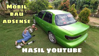 Mobil hasil Gaji Youtube 1 bulan | youtuber lampung | bajidot ft Mas Sandy
