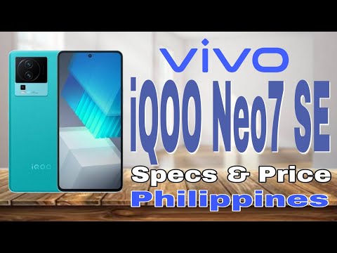 vivo iQOO Neo7 SE Specs & Price | Philippines