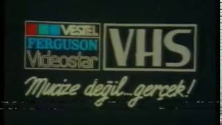 80ler Ferhan Şensoy ile Vestel Ferguson Videostar VHS Reklamı Resimi