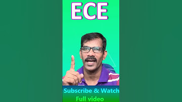 Electronics and Communication Engineering Branch - ECE |Journey with Joga Rao | Shorts-4 |