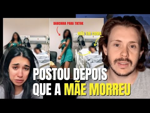 Garota Tik Tok DANÇA com MÃE EM COMA ao lado