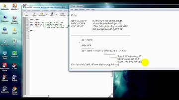 Toán tử cộng ADC Intel 8086/8088 Assembly Programming Language