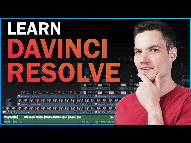 DaVinci Resolve 18 Tutorial for Beginners class=