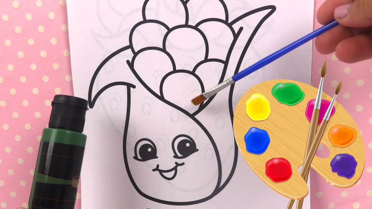 Activités de Peinture pour Enfants Maïs
