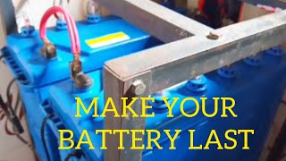Stop Killing Your Tubular Battery - Do This And Make It Last Longer!