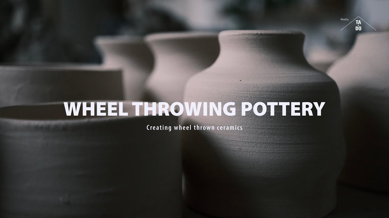 Wheel throwing pottery | Creating wheel thrown ceramics learning class ...