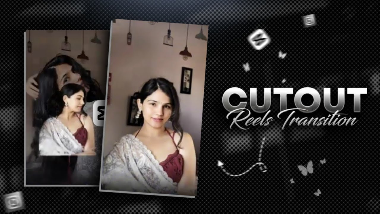 Trending Cutout transition reels editing In Capcut | Viral Cutout Smooth Transition reels tutorial