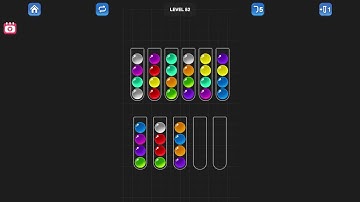 Ball Sort Puzzle - Color Game Level 52 Solution (Android)