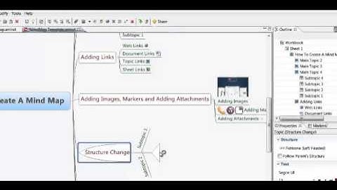 How To Structure Changes with XMind Mind Mapping Software | Video 7
