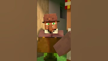 VILLAGER POLICE - NO SPLASHING! #minecraft #animation #shorts