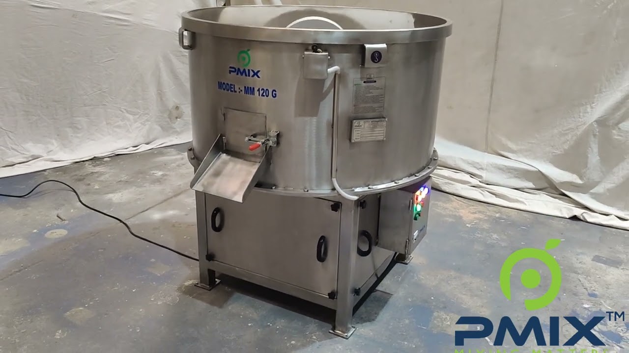 "PMIX" Granite Edge Runner Mill, Model :- MM 120 G / PMIXMIXER