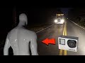 gopro mannequin footage goes thru phantom truck on clinton road... (we see inside the ghost truck?)