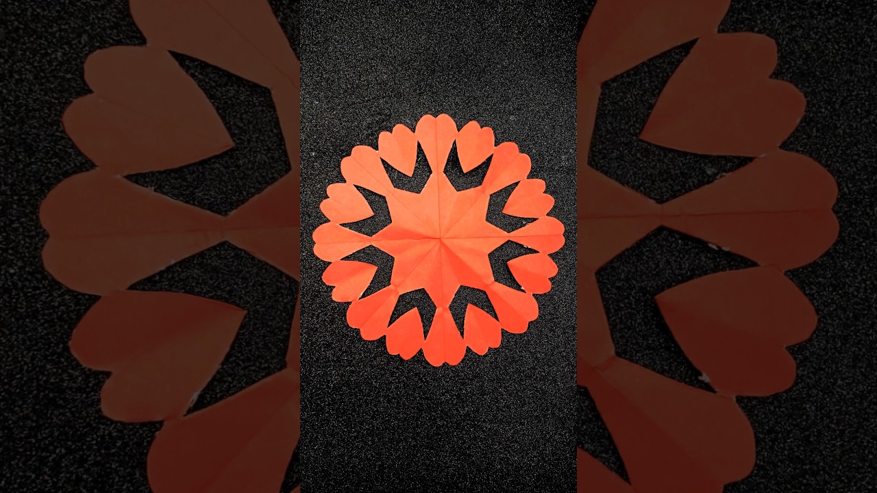 Easy Paper Snowflake Tutorial Video 