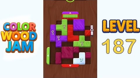 Color Wood Jam Level 187 Walkthrough Solution