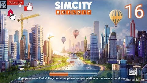 Sim City Build It Gameplay Walkthrough | Part 16 | [ IOS / ANDROID ]