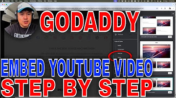 ✅ Hoe je een YouTube-video insluit in de GoDaddy Website Builder🔴