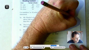 3rd grade GO Math-Chapter 1 Review pages 55-60