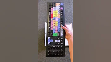 Unboxing Media Composer Shortcut Keyboard Logickeyboard 