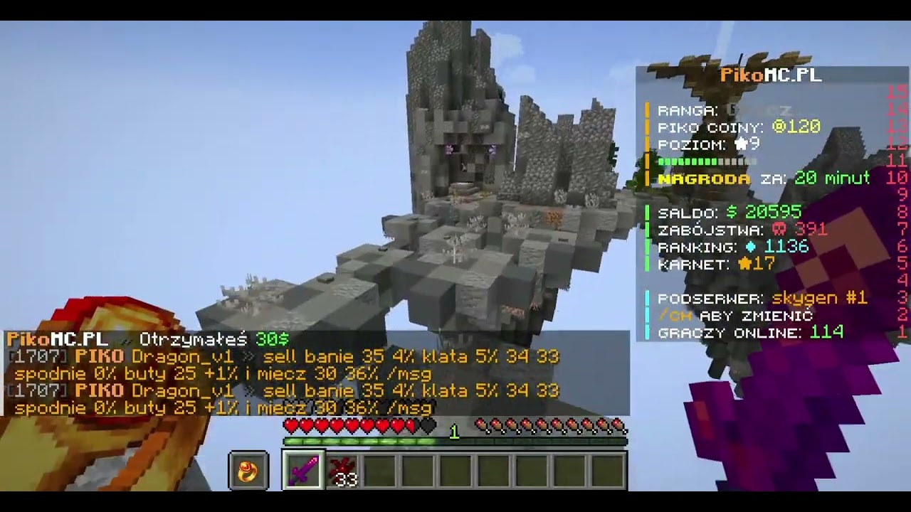 Gram na PikoMC.pl na skygen