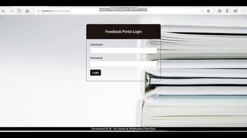 Anonymous Feedback System - Student Interface