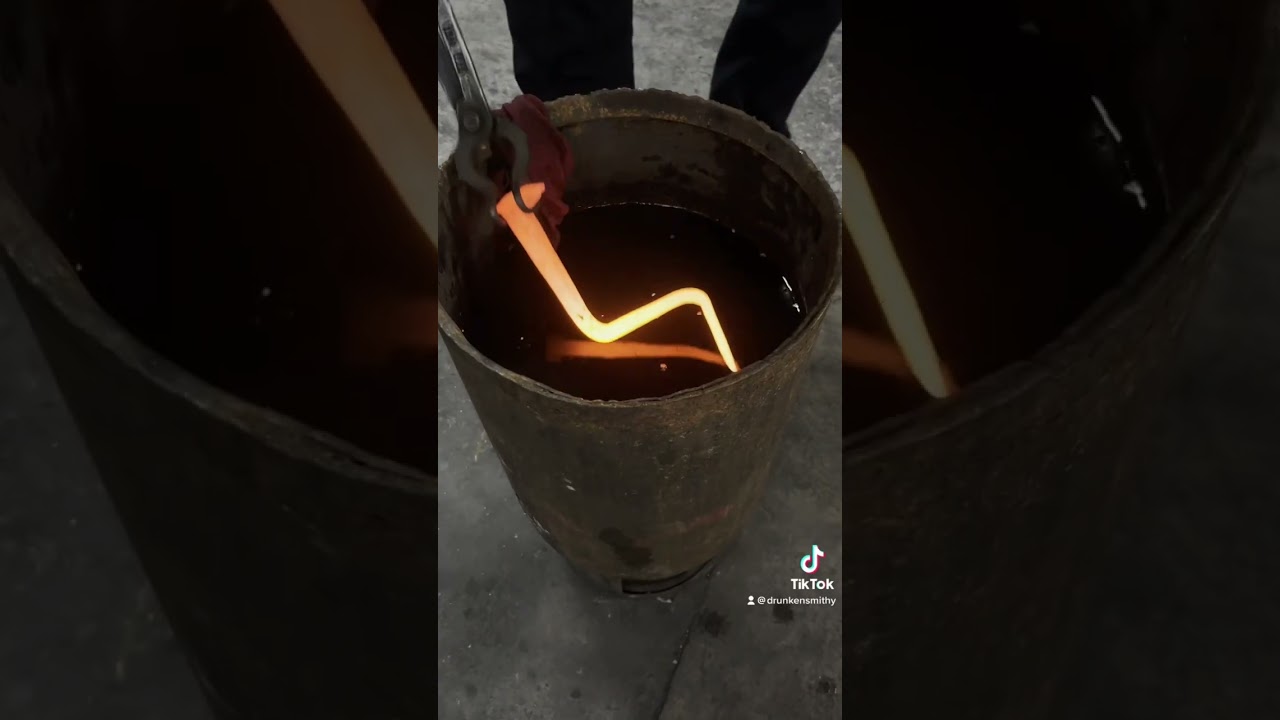 Forging A Snail Hook! 🐌🍃 #blacksmith #blacksmithing #forge #forging #hersheypa