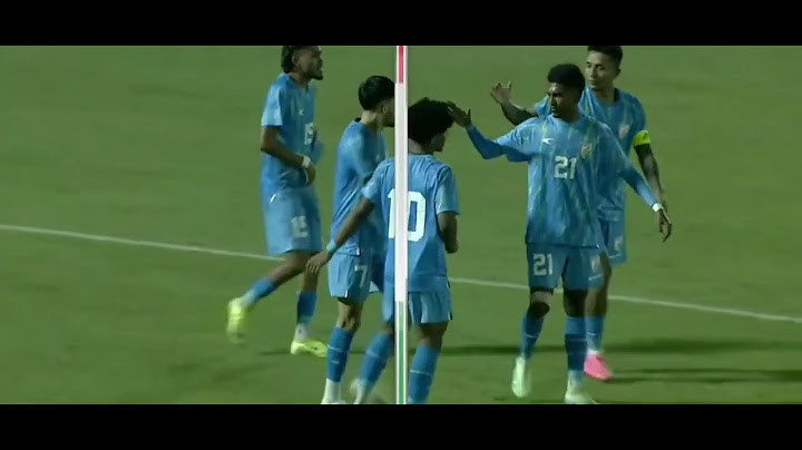 India Goal Vs Tajikistan u23 💥 Suhail Bhat Scored for India Vs Tajikistan ⚽ India Leading 1-0