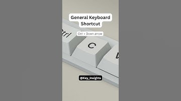 Ctrl + Down arrow - Keyboard Shortcut