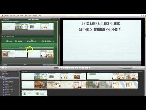 Como adicionar e editar um longo Voz no iMovie '11