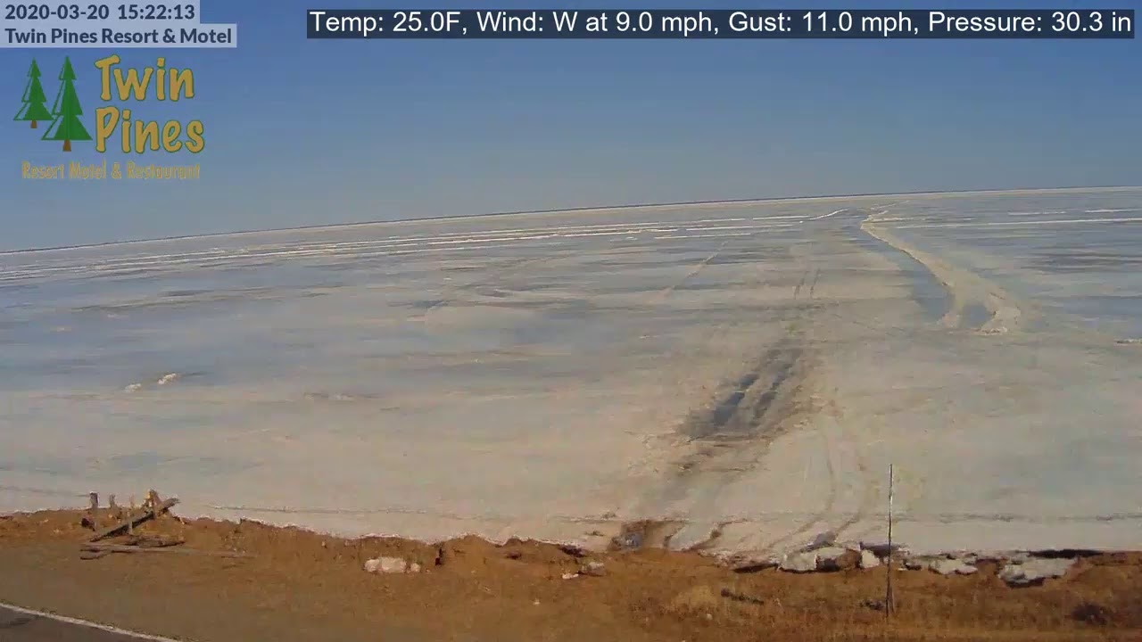 LIVE Mille Lacs Lake Camera - Twin Pine's Resort - Garrison, MN