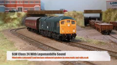 Rail Exclusive SLW Class 24 With Legomanbiffo Sound And Two Speakers
